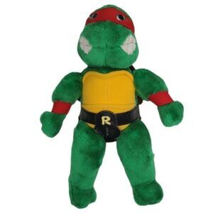 Vintage 1989 Teenage Mutant Ninja Turtles Raphael 14" Plushie